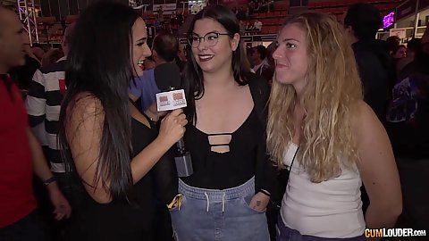 Claudia Bavel and Yunnox Moon interview at erotic festival
