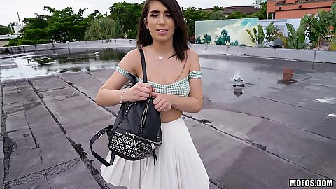 Rooftop pick up with public girl Joseline Kelly looking for acsh