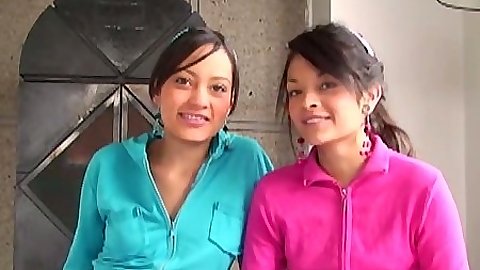 Latina teen girls Tami Fabiana and Diana Delgado