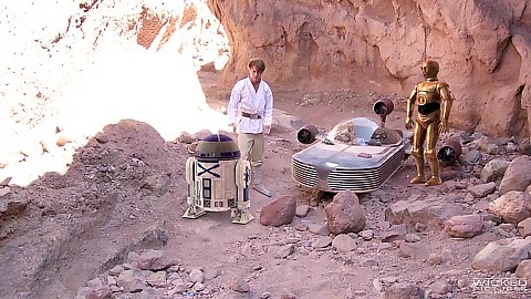 Outdoor fucking in star wars parody scene Jennifer White