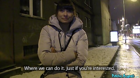 Hot Czech girl Tera Joy picked up on street at night