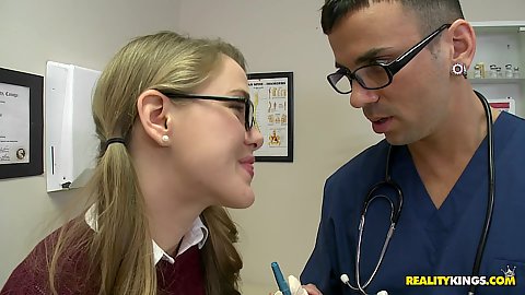 Doctor agrees to write note for a naughty girl