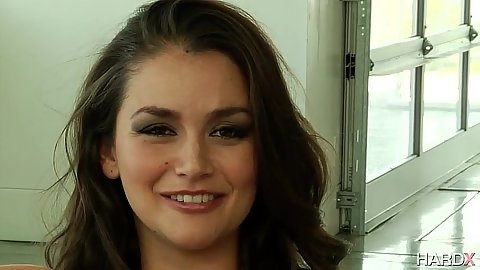 Allie Haze looking sex wearing her cute butt plug